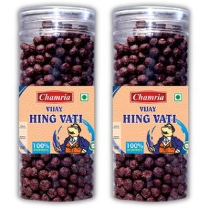 Chamria Hing Wati Digestive Mouth Freshner 200 Gm Can (Pack Of 2)