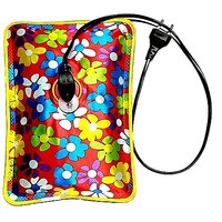 Hot Water Bag For Pain Relief Electric Heating Pad for Back Pain, Period Cramps (Assorted Color)